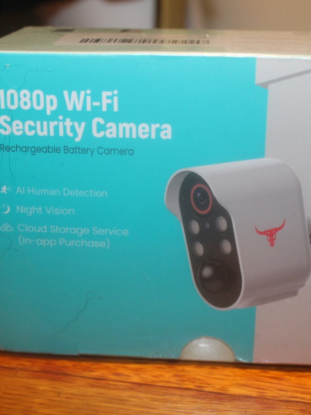 New in Box 1080p Wi Fi Security Camera Never opened